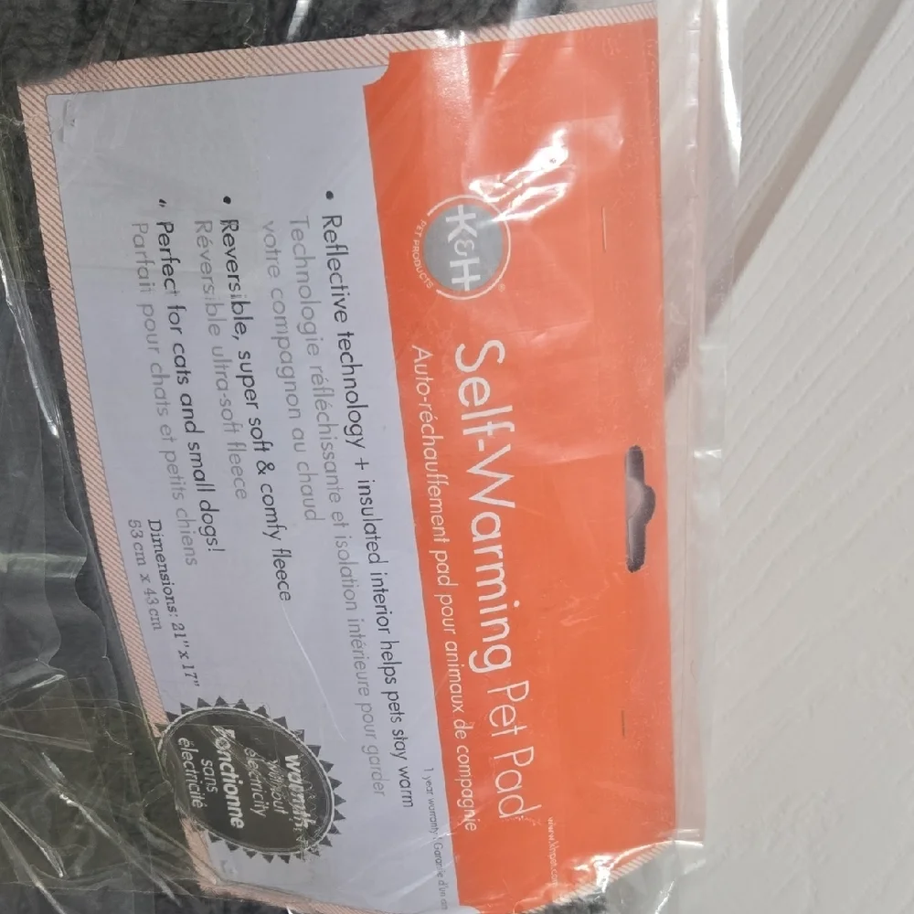 Self-Warming Pet Pad - Gray